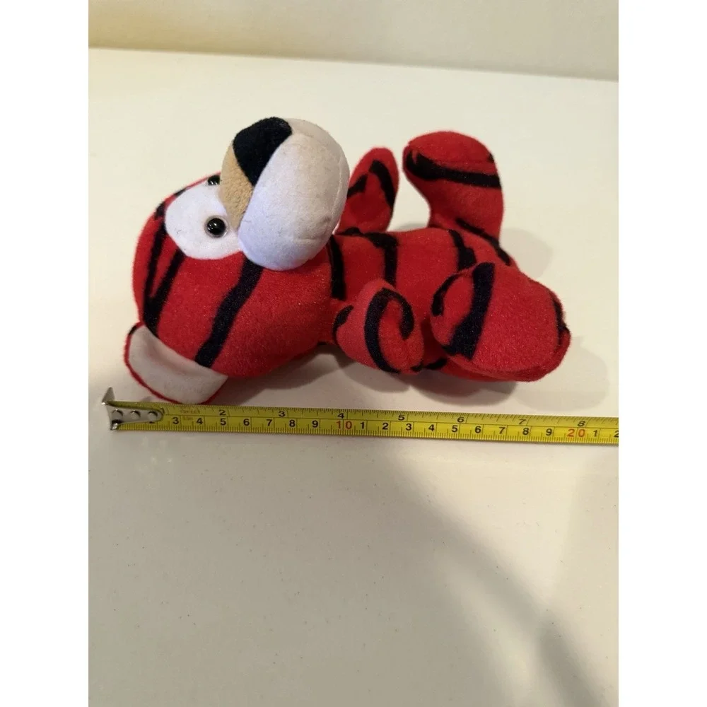World‎ Plush Inc Red Tiger Stuffed Animal Black Stripes 10" GS-1675 - Picture 4 of 4